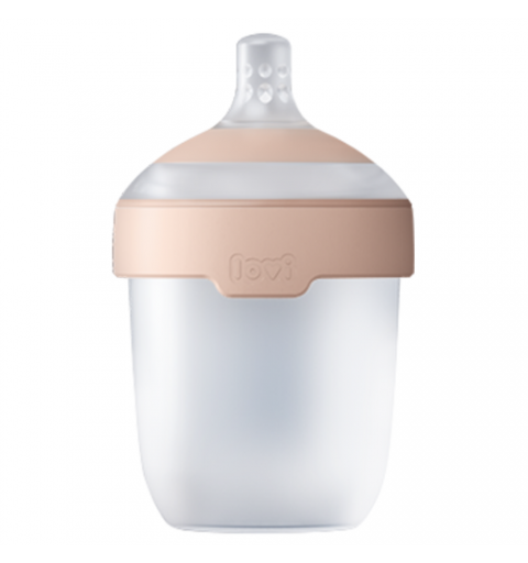 Lovi Mammafeel - innowacyjna butelka 150ml ze smoczkiem dynamicznym 0+ | 21/595